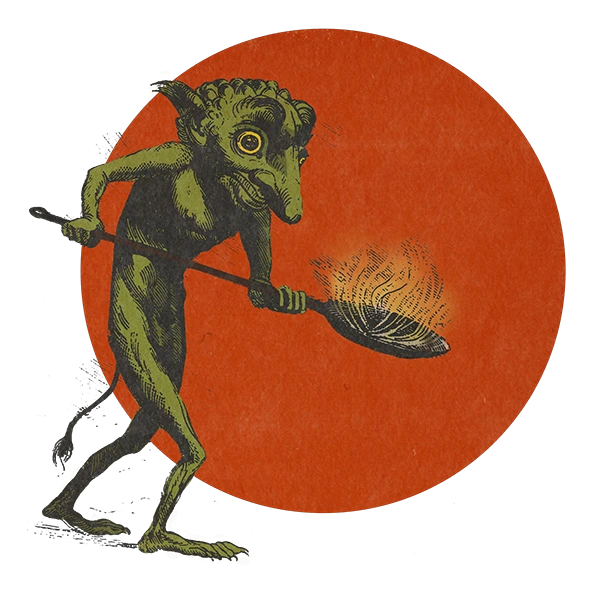 image of a goblin cooking